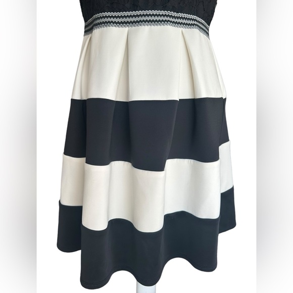 Speechless Black and White Cocktail Dress - Picture 3 of 5